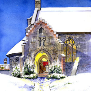 Ingworth Church snow