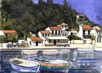 Kioni Harbour, Greece