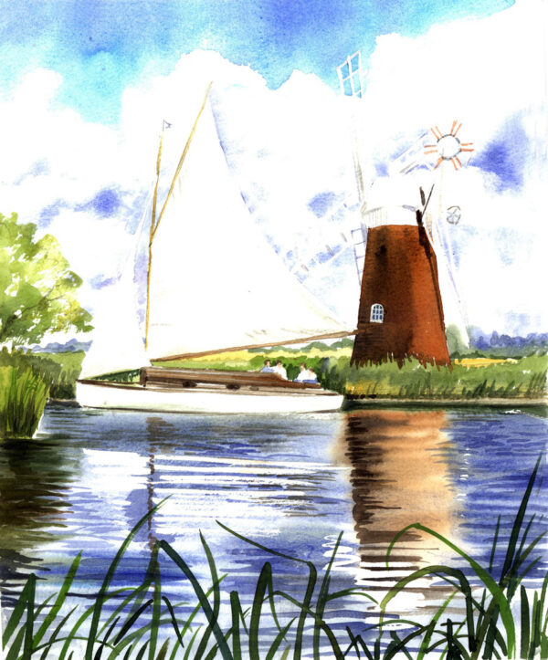 Thurne Mill and Cruiser