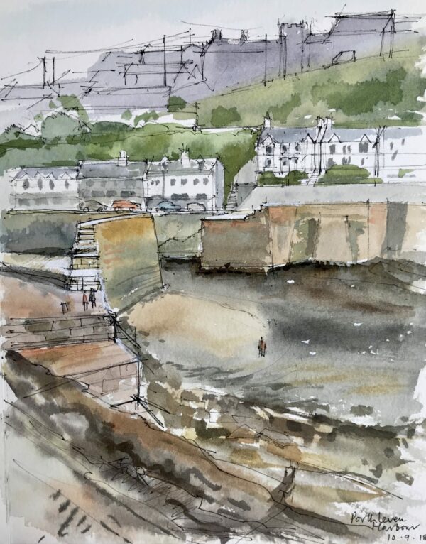 Porthleven Harbour, Cornwall