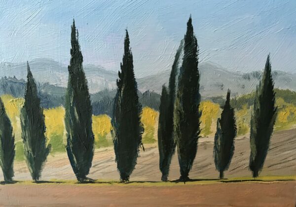 Cypress Trees, Provence